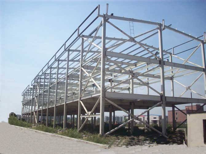 石景山网架加工之眼跳岩对管桁架的影响